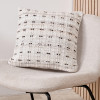 Indoor Outdoor Natural Double Stitch Design Scatter Cushion