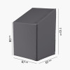 Stackable Chair Aerocover 67 x 67 x 80/110