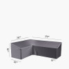 Outdoor Seating Set Aerocover Long Right Cover 70x210x85x65x90cm