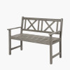 Cambridge Antique Grey Outdoor 2 Seater Bench