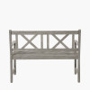 Cambridge Antique Grey Outdoor 2 Seater Bench