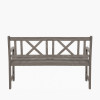 Cambridge Antique Grey Outdoor 3 Seater Acacia Wood Bench