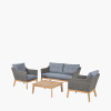 Larissa Kubu Grey Outdoor Seating Set