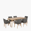 Larissa Kubu Grey Outdoor Dining Set