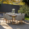 Larissa Light Kubu Grey Outdoor Dining Set