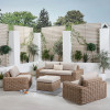 Como Natural Antique Outdoor Seating Set