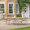 Osaka Latte Outdoor 6 Seater Dining Set