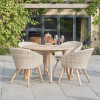 Cabon Outdoor 4 Seater Dining Set