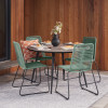 Pang Wasabi Outdoor 4 Seater Dining Set