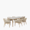 Moeven Outdoor 6 Seater Dining Set