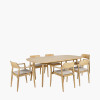 Salita Outdoor 6 Seater Dining Set