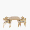 Salita Outdoor 6 Seater Dining Set