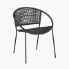 Dakota Black Outdoor Bistro Set