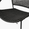 Dakota Black Outdoor Bistro Set