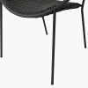 Dakota Black Outdoor Bistro Set