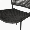 Dakota Black Outdoor 4 Seater Dining Set