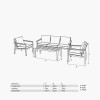 Aruba Outdoor Seating Set