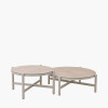 Martic Outdoor Set of 2 Tables