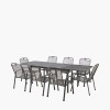 Savoy Extendable Rectangular 8 Seater Dining Set