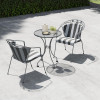 Elegance Bistro Set with Cushions