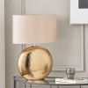 Alpha Bronze Textured Ceramic Table Lamp