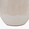 Greta Natural and Cream Textured Ceramic Table Lamp