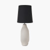 Ulla Monochrome Organic Ceramic Table Lamp