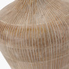 Taika White Wash Textured Wood Table Lamp Base