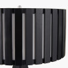 Rabanne Slatted Black Wood Tripod Table Lamp