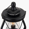 Gibson Black Wood Lantern Table Lamp