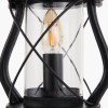 Gibson Black Wood Lantern Table Lamp