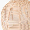 Caswell Natural Rattan Cloche Table Lamp