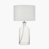 Bellamy Clear Bubble Glass Table Lamp