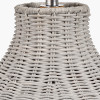 Allona Grey Wash Rattan Table Lamp