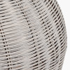 Allona Grey Wash Rattan Table Lamp