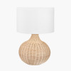 Allona Natural Rattan Table Lamp