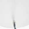 Tamsin Frosted White Glass Table Lamp