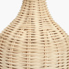 Anika Natural Rattan Bottle Table Lamp