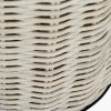 Anika Grey Wash Rattan Bottle Table Lamp