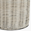 Anika Grey Wash Rattan Bottle Table Lamp