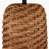 Andros Brown Woven Seagrass Table Lamp