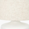 Flora White Small Floral Ceramic Table Lamp