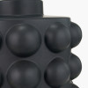 Serenity Black Bobbled Ceramic Large Table Lamp Base