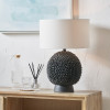 Wrenley Black Ceramic Sea Urchin Table Lamp Base