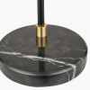 Theia Black and Brushed Brass Task Table Lamp