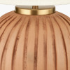 Ezekiel Natural Terracotta Textured Ball Table Lamp