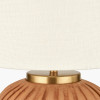 Ezekiel Natural Terracotta Textured Ball Table Lamp