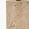 Kanoa Limestone Cylinder Table Lamp