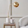 Eloise Gold Metal and Marble Table Lamp