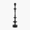 Emilio Matt Black Candlestick Table Lamp Base